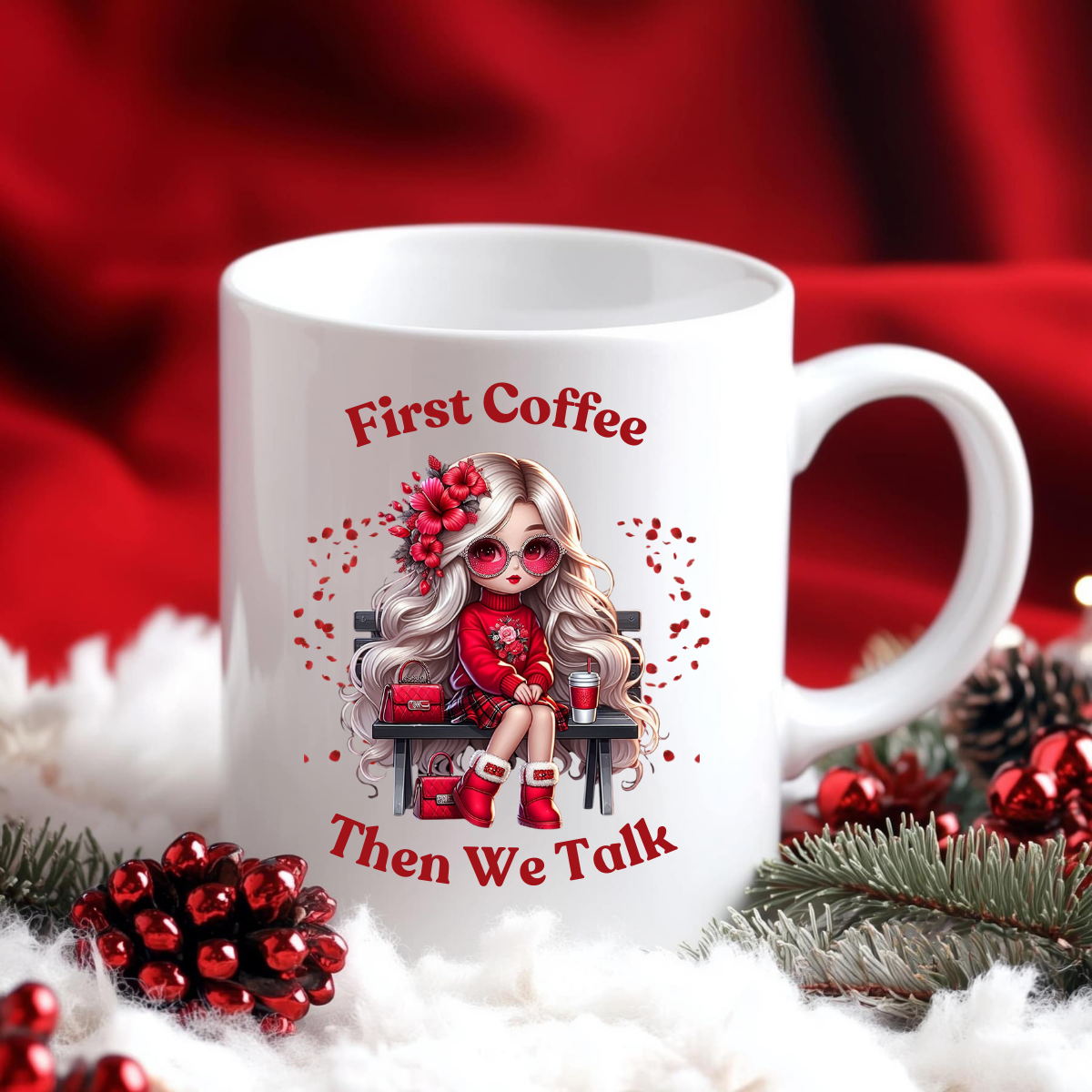 FUELED BY COFFEE, COFFEE MUG