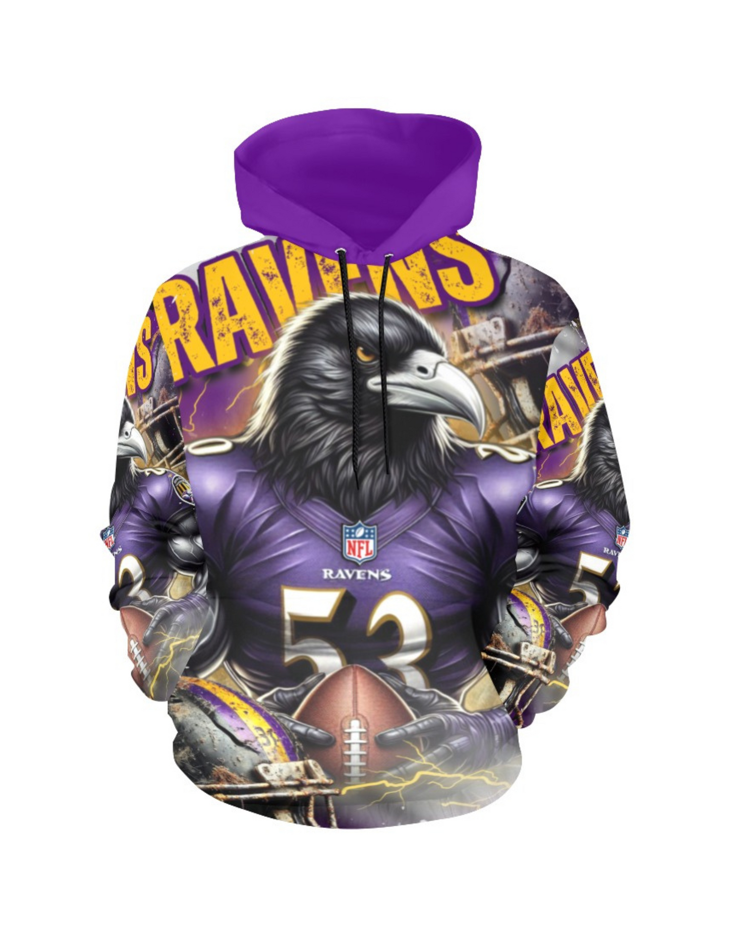 🔥Custom NFL-Inspired Hoodies