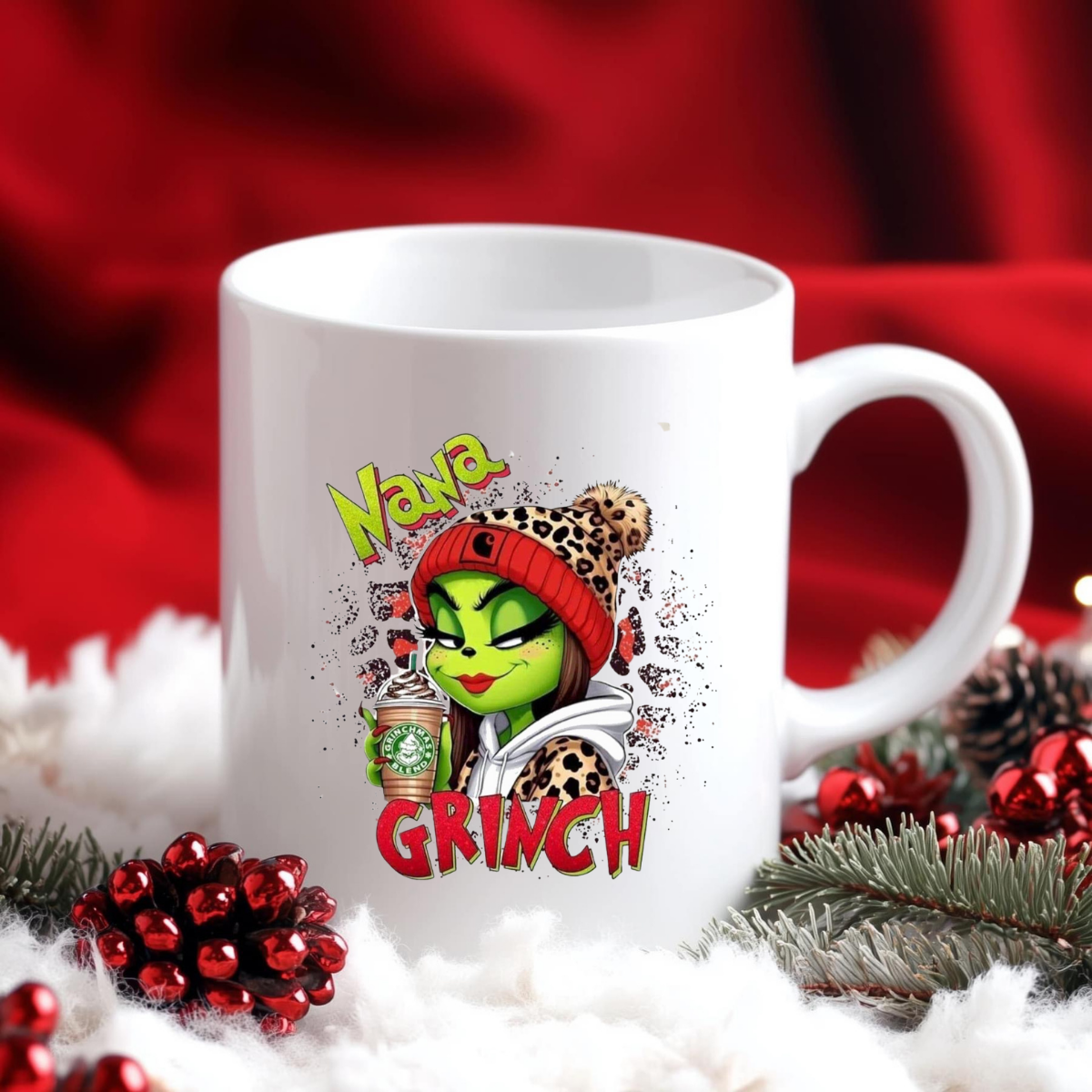 NANA GRINCH COFFEE MUG