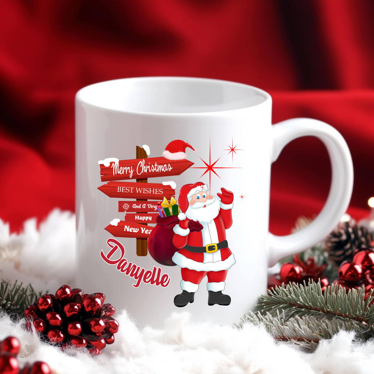 SANTA COFFEE MUG