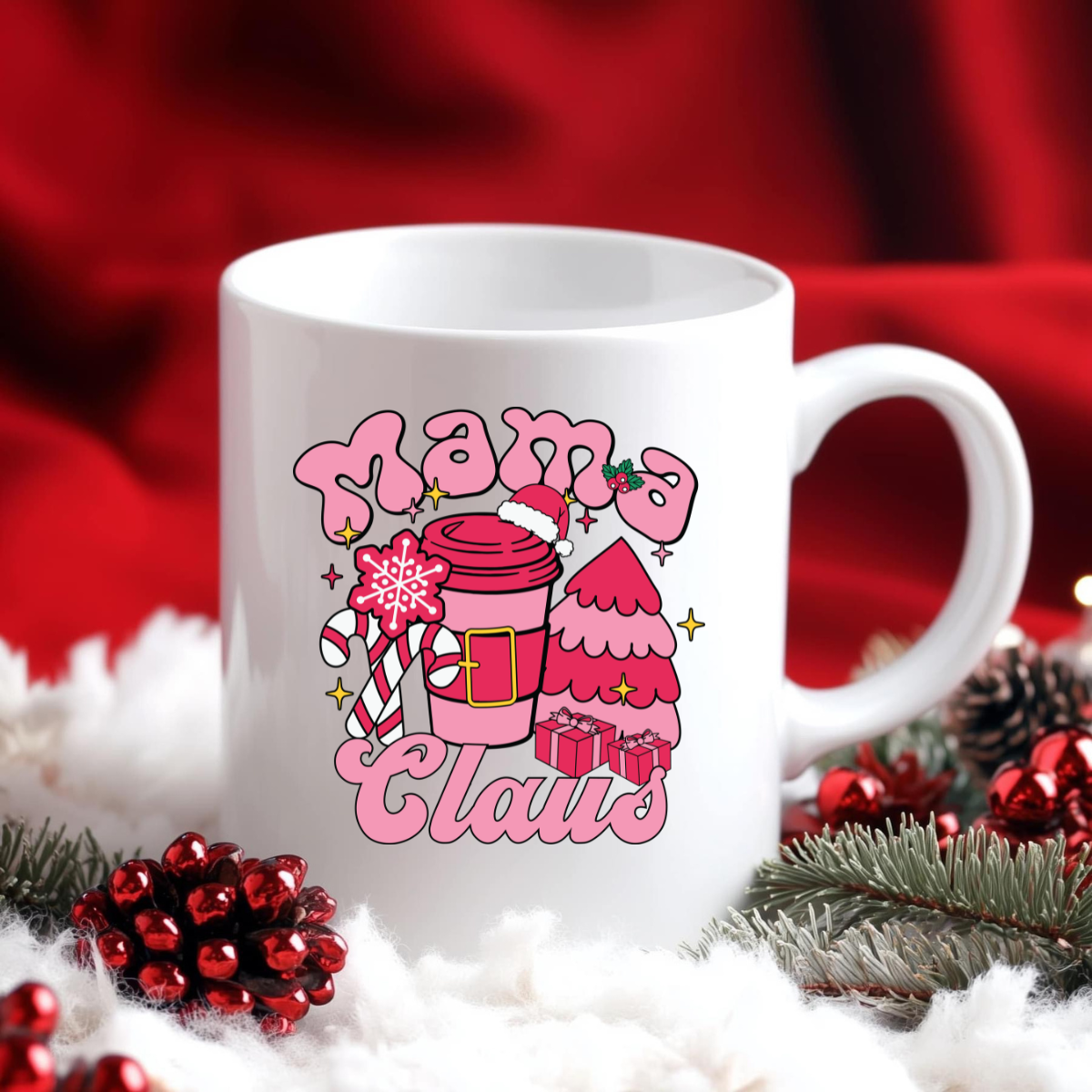 MAMA CLAUS COFFEE MUG