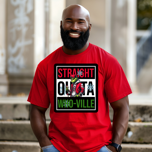 STRAIGHT OUTTA WHO-VILLE T-SHIRT