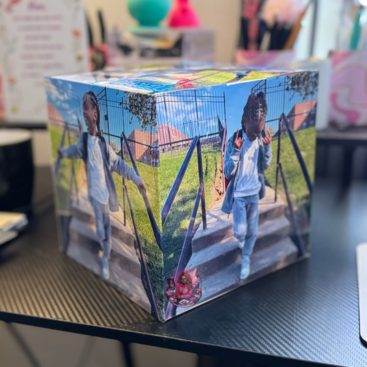 Custom Photo Card Box