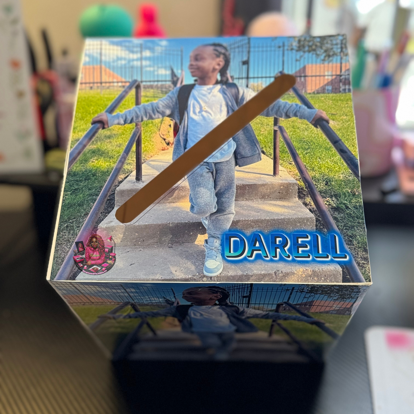 Custom Photo Card Box