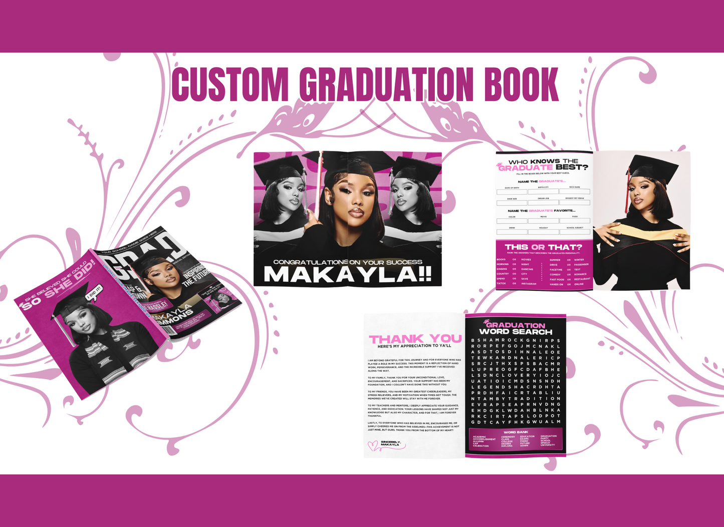 GRAD MAGAZINE BOOKLET