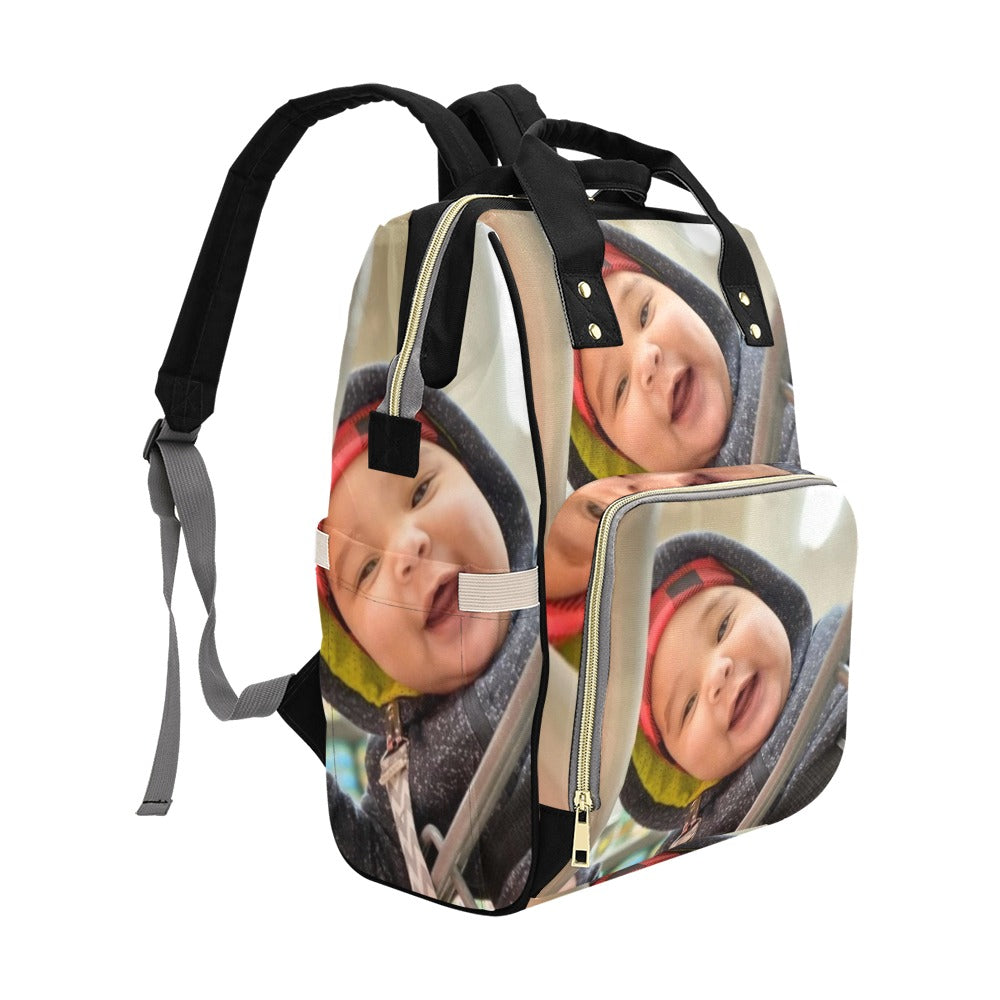 Customized Photo Backpack Diaper Bag