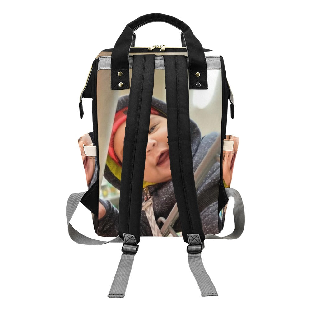 Customized Photo Backpack Diaper Bag