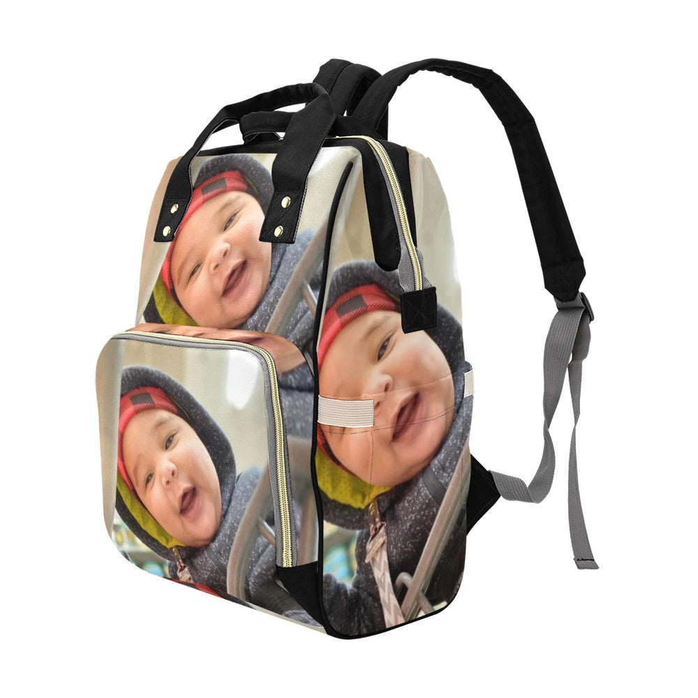 Customized Photo Backpack Diaper Bag