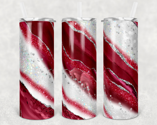 Milky Way Red/Silver 20oz Tumbler